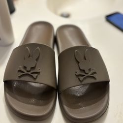 Psycho Bunny Tan Slides