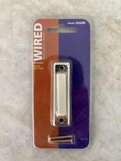 Heath / Zenith Push Button Wired Doorbell DW -711