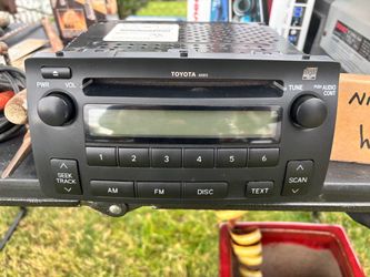Toyota stereo
