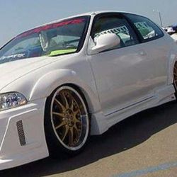 Rocker Panels HONDA CIVIC EG HATCHBACK  BW2 SIDE SKIRTS 92 93 94 95 Bodykit Body Kit Bodykits Body Kits Liquidation Sale 