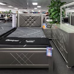 Beautiful Modern Bedroom Set On SALE Now! Everything Included For Just $1 ,499