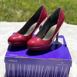 Red Size 7 Worthington Heels 