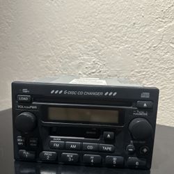 Stock 2002 Honda CRV Head Unit