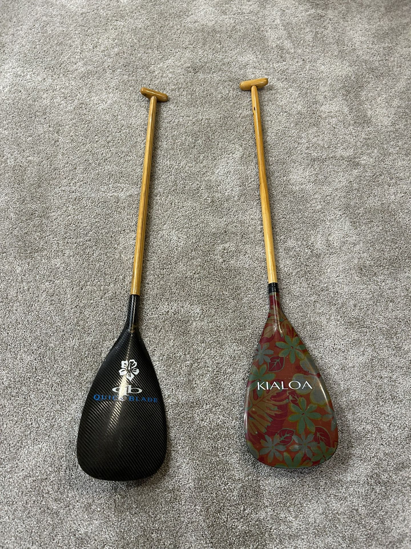 Outrigger Canoe Paddles