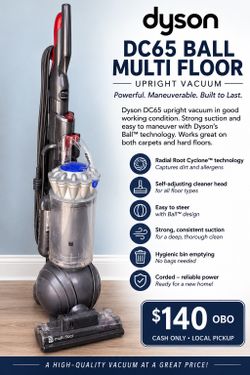 Dyson d65 ball vacuum