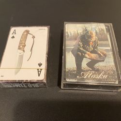 2 Decks of Playing Cards: Old Timer & Alaska