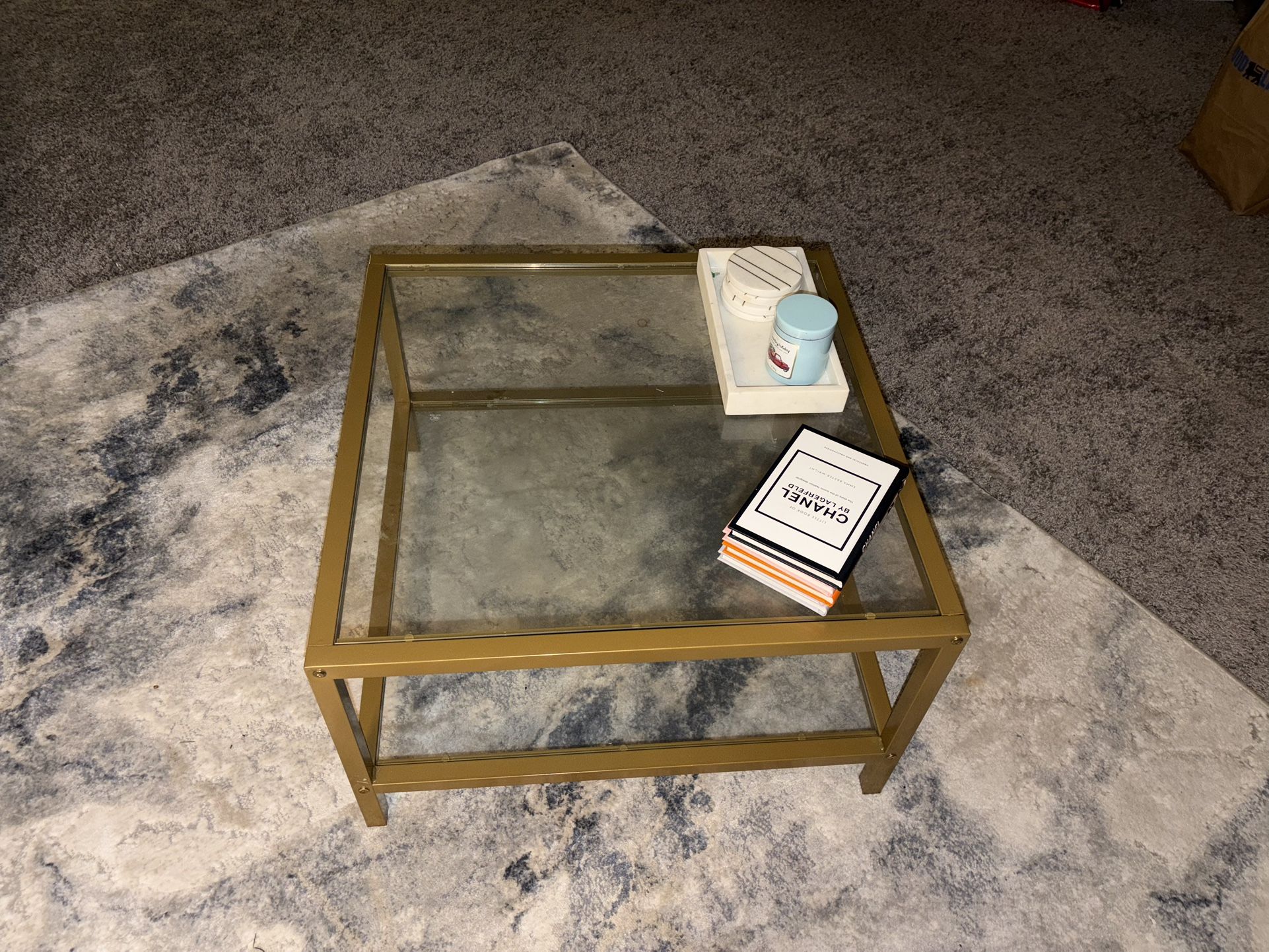 Gold coffee Table 