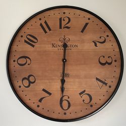 Wall Clock 26” Vintage 