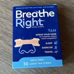 Breathe Right Nasal Strips