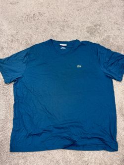Used Lacoste V Neck Shirt 3xlb