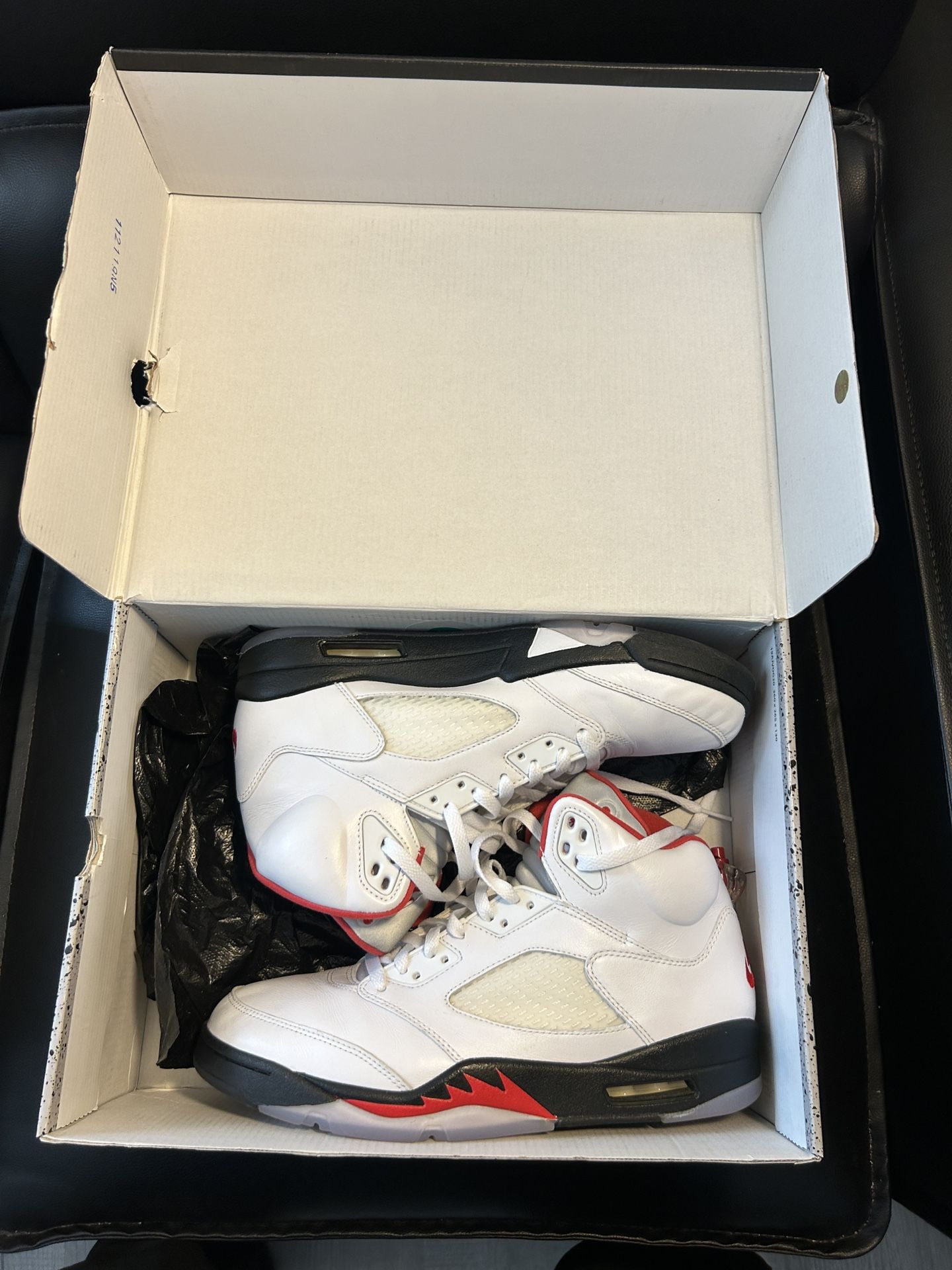 Jordan Fire Red 5