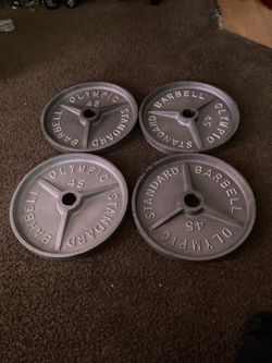 45lb Olympic plates