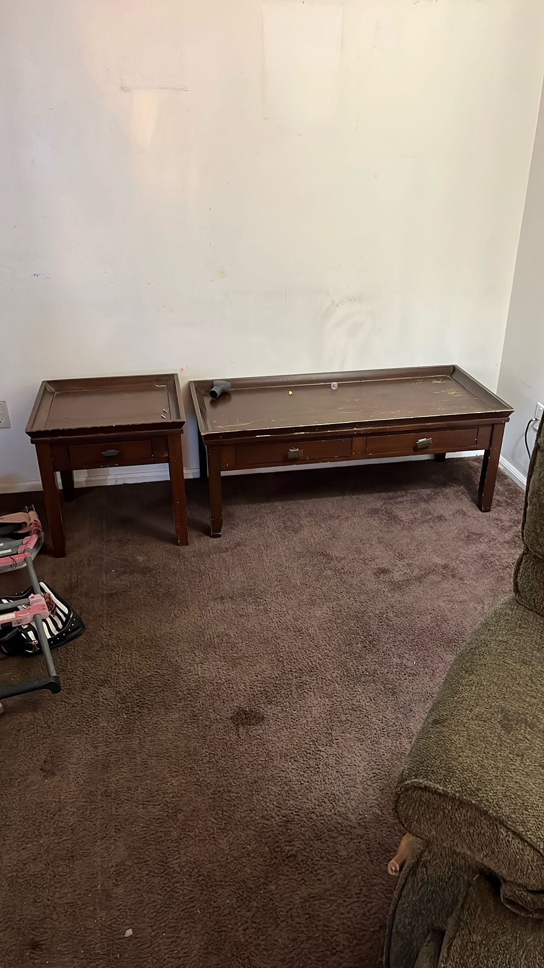 Coffee Table One End Table