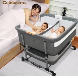 Twin Bassinet for 2 Babies