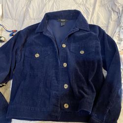 Blue Corduroy Jacket