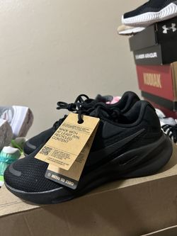 Men Nike Revolution 7 Running Training Shoes Black/Off Noir FB8501-001 Sz 8 wide