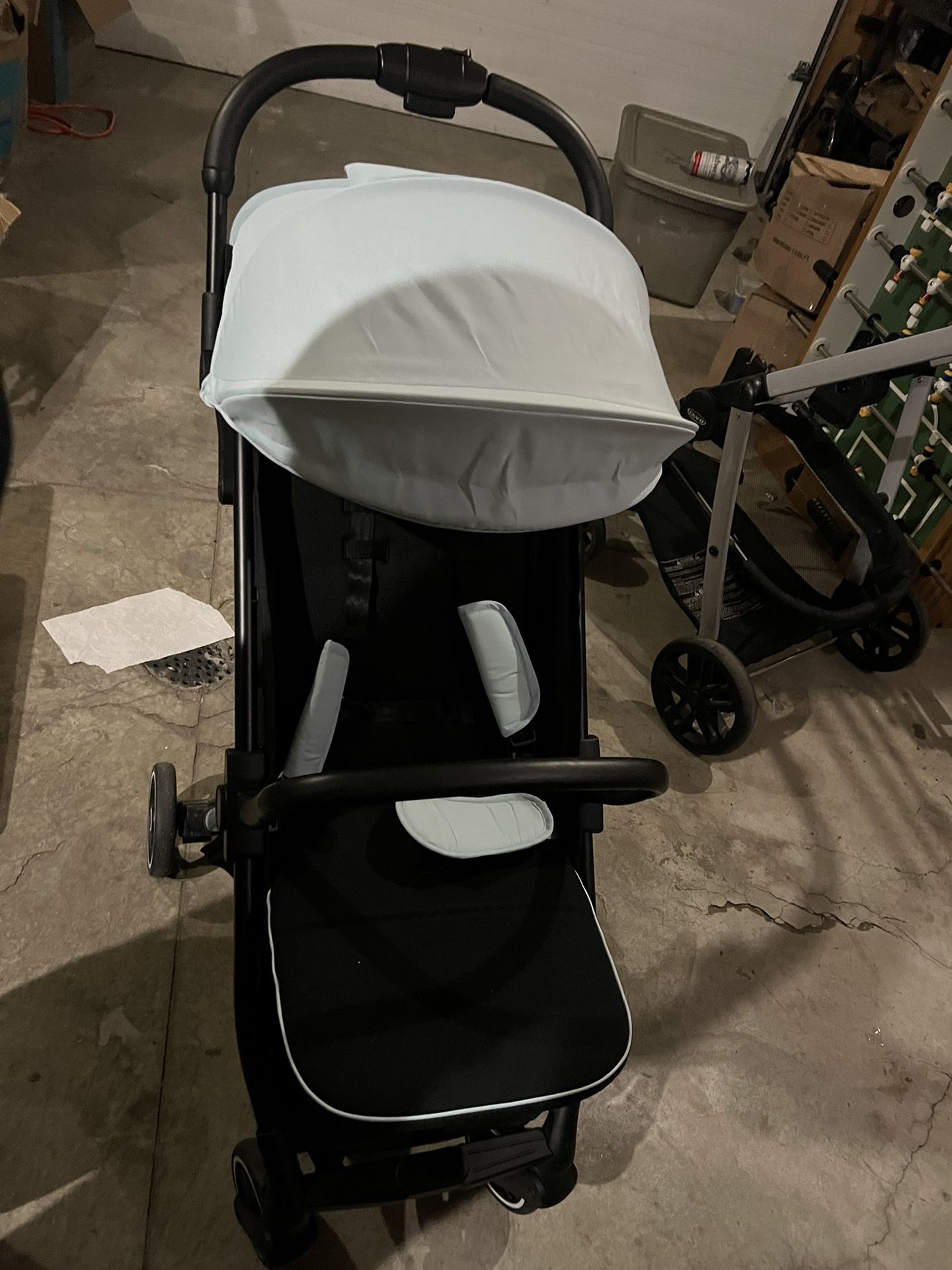 baby joy blue stroller