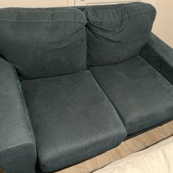 Green Love Seat 