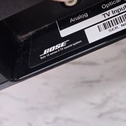 Bose Solo 15 Series II TV Soundbar Bluetooth System