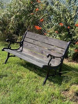 Refurbished Garden Bench