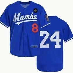 KOBE BRYANT MAMBA LA LOS ANGELES DODGERS LAKERS BASEBALL CUSTOM JERSEY   ;^o