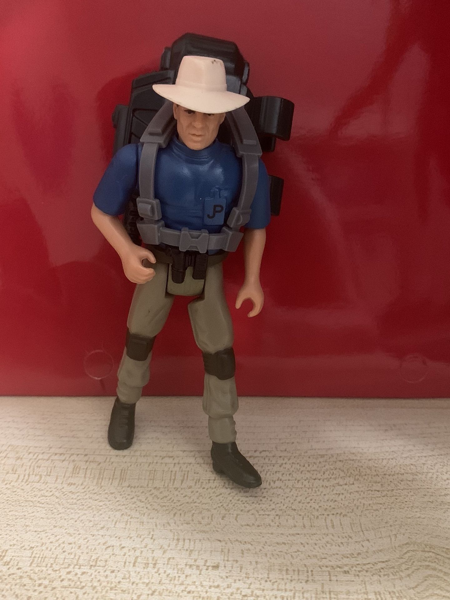 Vintage 1993 Kenner Jurassic Park Series 1 Action Figure.
