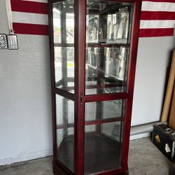 Three Shelves Curio Cabinet 