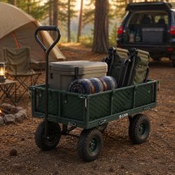 Brand New Heavy-Duty Garden Utility Cart – $39.99