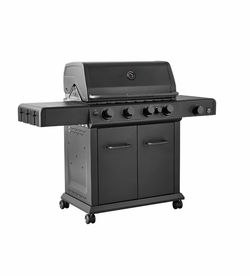 Members Mark 5-Burner Propane Gas Grill with Cover Brand New In Box