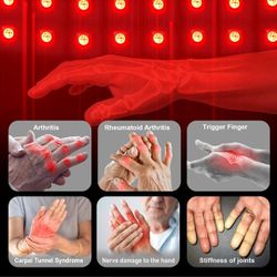 LED Infrared Red Light Therapy Glove For Hand Joint Pain Relief Treatment Mitten