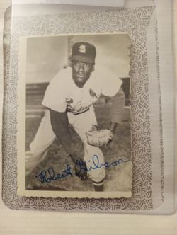Vintage Topps Baseball deckle card of Bob Gibson EX Mt