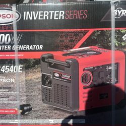 Simpson 4500W Inverter Generator $1200 Retail