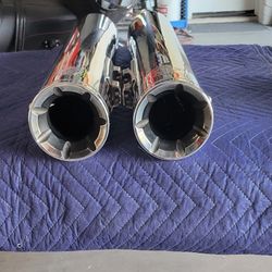 Harley M8 Slipons Vance&Hines