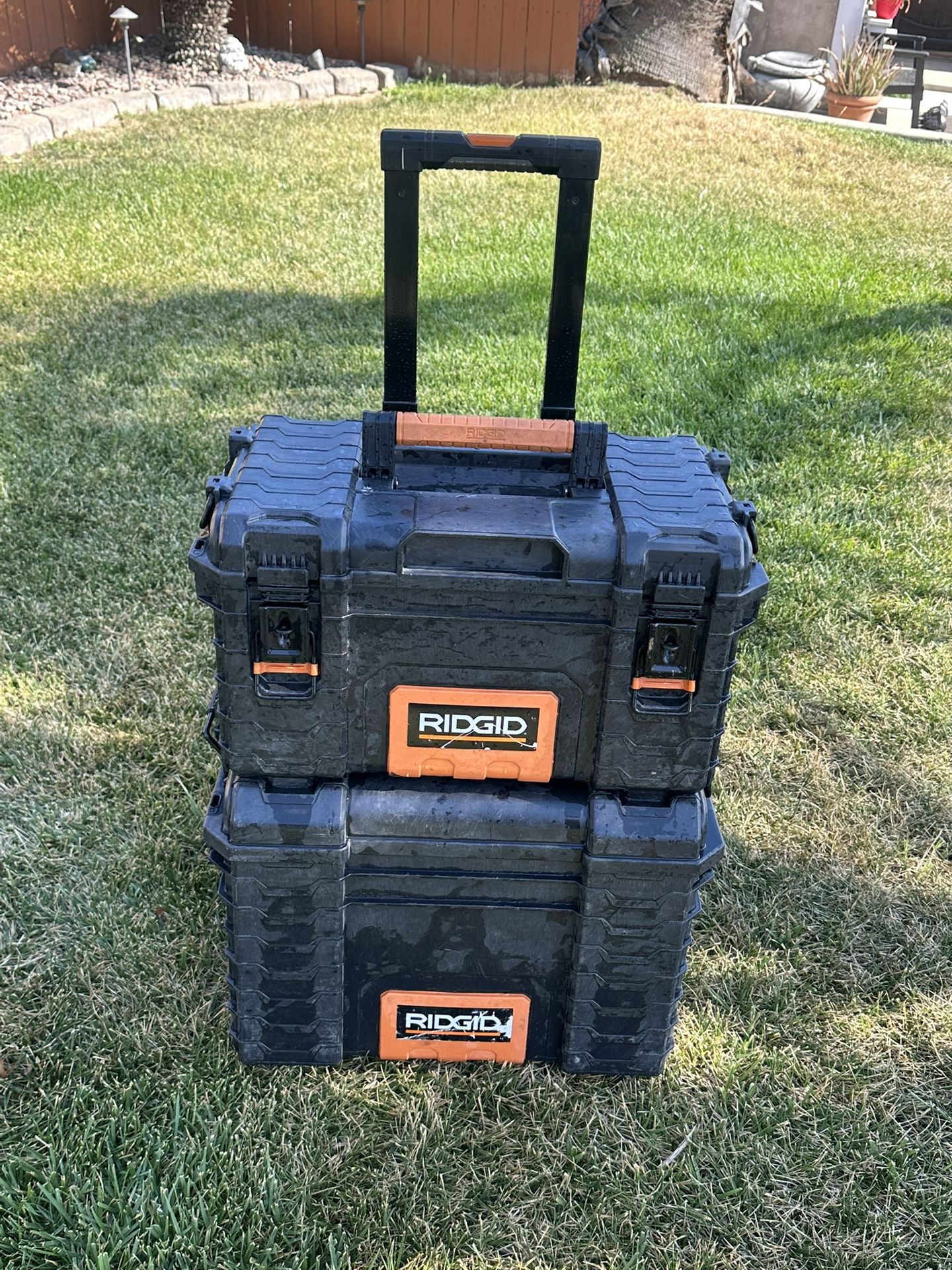 Rigid Rolling Tool Boxes Very Nice Heavy Duty