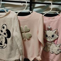 3 Sweatshirts Size 4-6