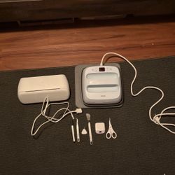 Cricut Heatpress, Joy Xtra, and tools