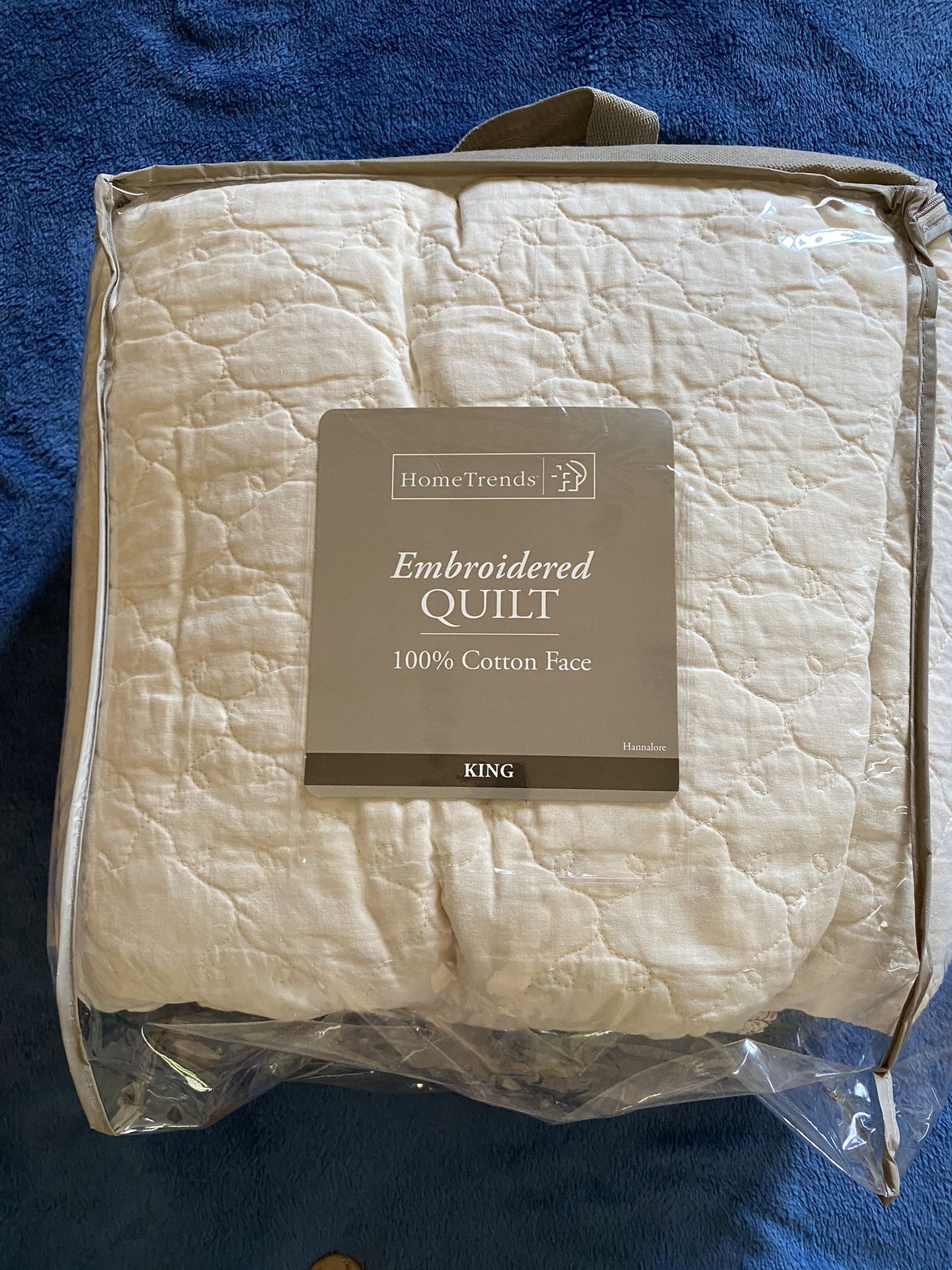 Quilt King Size 100% Cotton By Home Trends