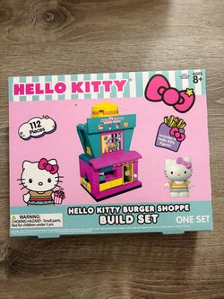 Hello kitty burger shoppe build set