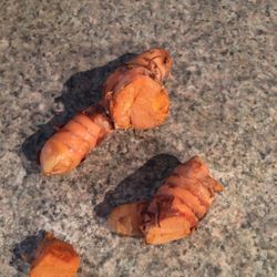 Organic Tumeric  Root And/or Tumeric Plant 