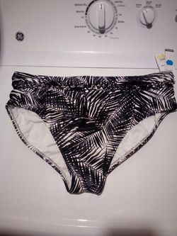 Women Plus-Size High Waist Bikini Time and Tru