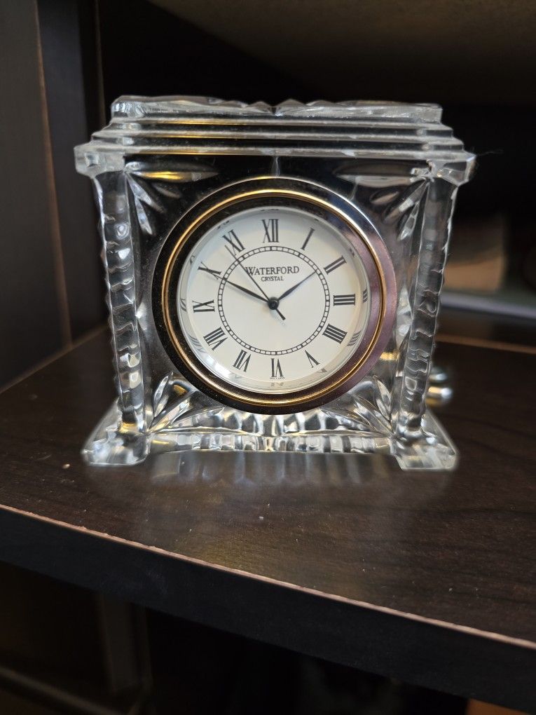 Waterford Desk Clock