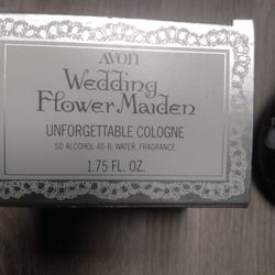 Vintage Wedding Flower Maiden Avon Cologne