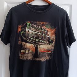 Rockville Music Festival Tshirt Size Large Some Wear