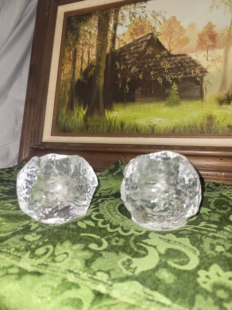 Kosta Boba Candle Holders