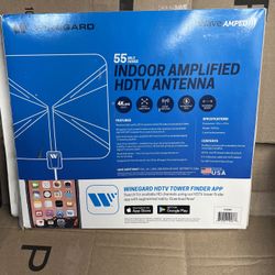 New Winegard FlatWave Amped FL5500Y Amplified Digital Indoor HDTV Antenna