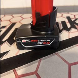 New Milwaukee M12 3.0 battery 