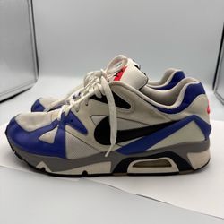 Nike Air Structure White Persian Violet Sneakers Retro Mens Size 11 DC2548-100