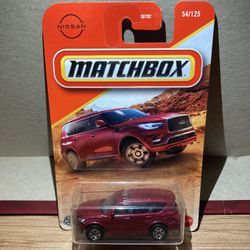 Matchbox / 2022 Infiniti QX80 / Burgundy
