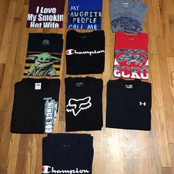 10 Men’s Shirts Size Medium All For $30