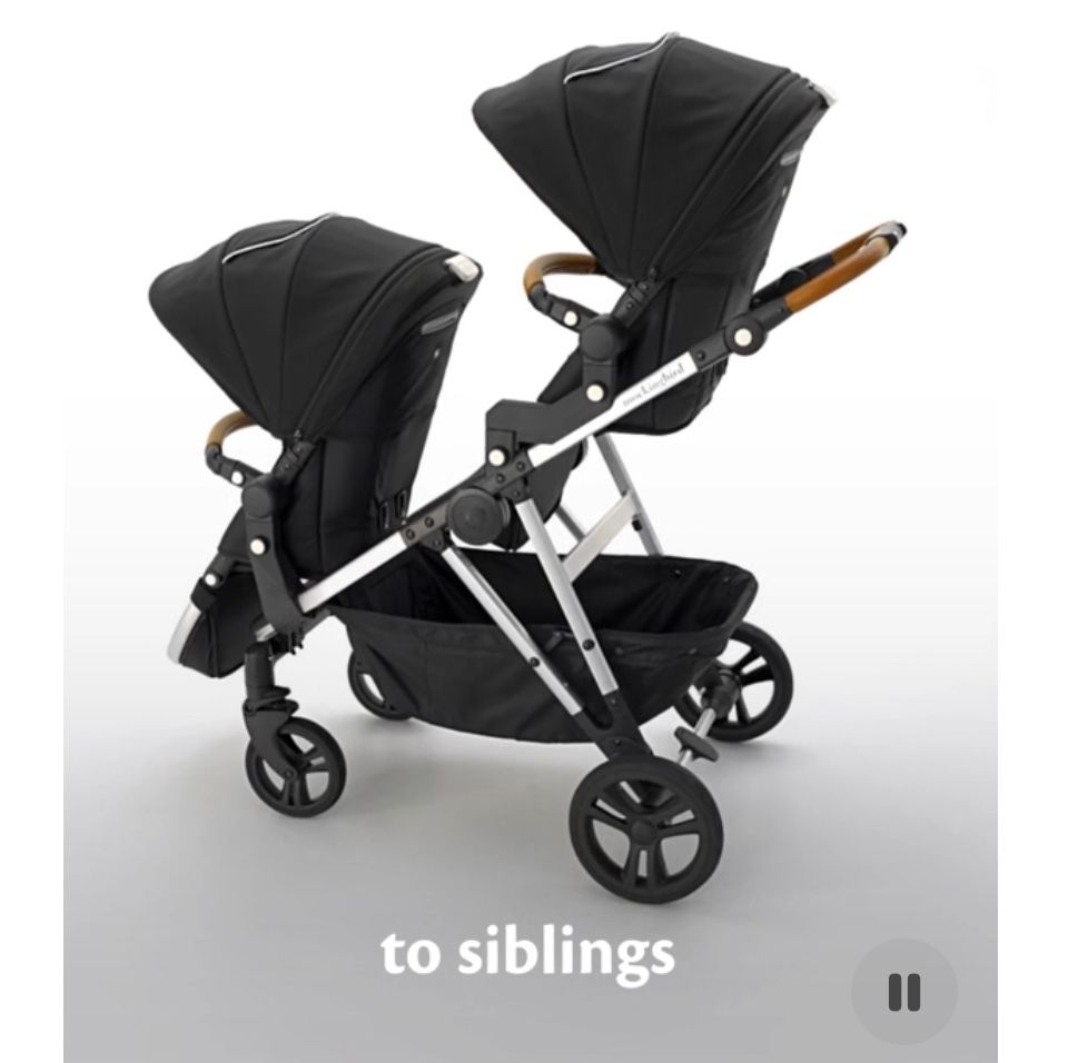 Single To Double Stroller (Mockingbird)